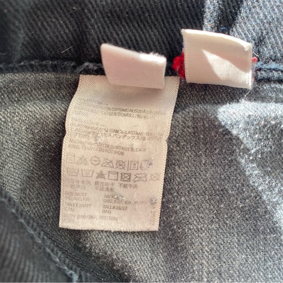 American Apparel High Waisted Black Denim Shorts - Picture 7 of 7